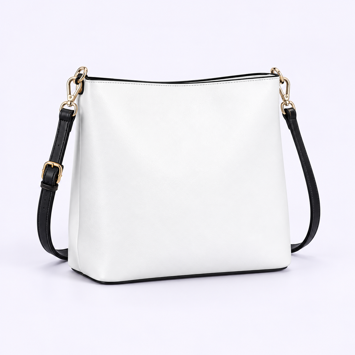 MUSEBAG Camden Bucket Crossbody with a custom pastel pattern